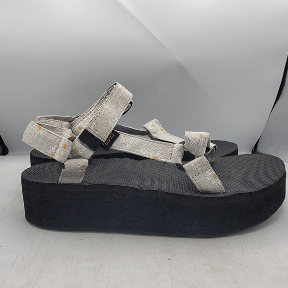 Teva Flatform Universal Gloriosa Womens 11 Platform Floral Sandals 1125203 - Picture 12 of 12